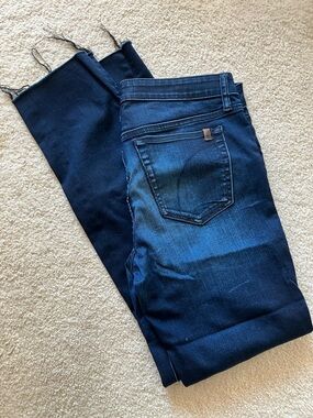 Joe's Jeans Women's Straight Leg Dark Blue Denim